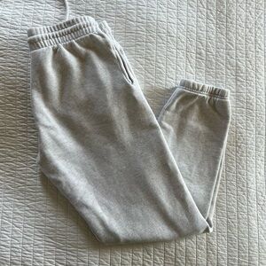 Aritzia -TNA Cody fleece perfect sweatpants